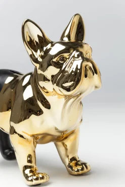 KARE Spardose Bulldog Gold-Schwarz Outlet