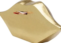 KARE Spardose Lips Gold 13cm New