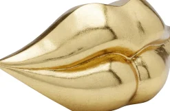 KARE Spardose Lips Gold 13cm New