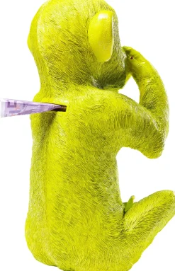 KARE Spardose Monkey Iwazaru Grün Clearance