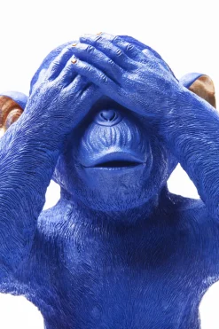 KARE Spardose Monkey Mizaru Blau Sale