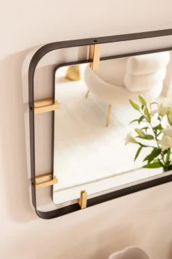 KARE Spiegel Betsy Frame Rectangular Metal 55x165cm Hot