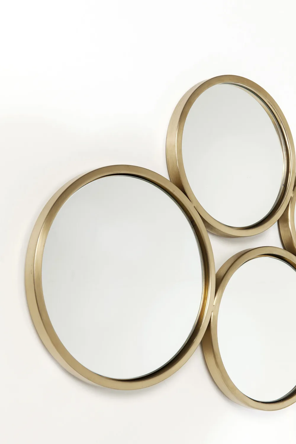 KARE Spiegel Bubbles Brass 38x93cm Online