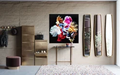 KARE Spiegel Clip Brass 32x177cm New