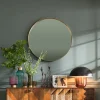 KARE Spiegel Curve Brass Ø100 Outlet