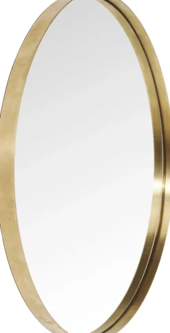 KARE Spiegel Curve Brass Ø100 Outlet