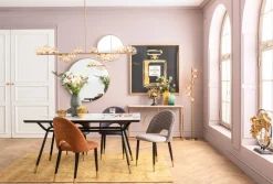 KARE Spiegel Curve Brass Ø100 Outlet