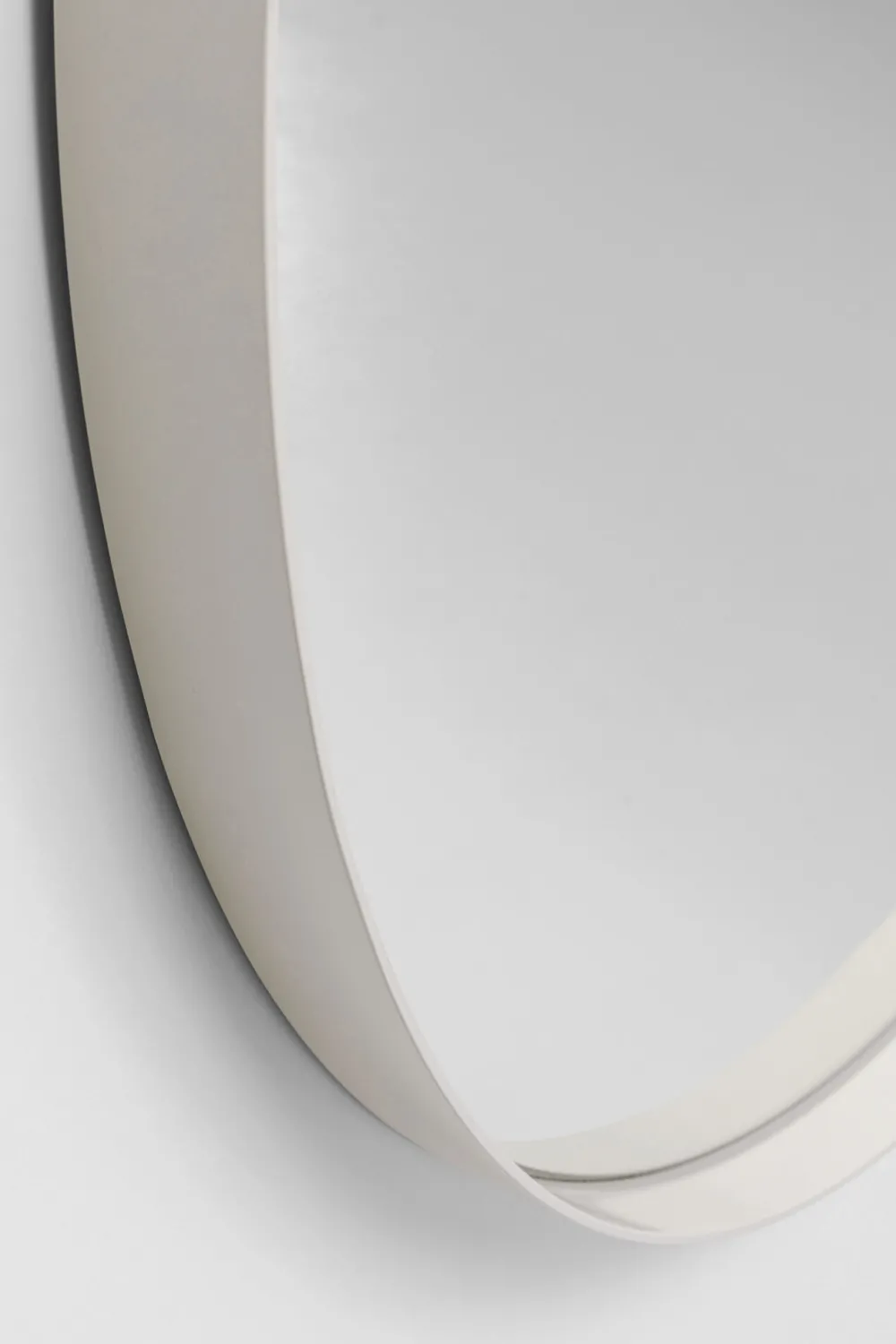 KARE Spiegel Curve Greige Ø100cm Sale