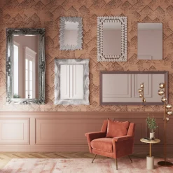 KARE Spiegel Frame Eve Silver 180x90cm Outlet