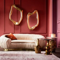 KARE Spiegel Hologram Gold 117x68cm