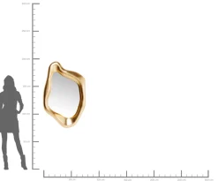 KARE Spiegel Hologram Gold 119x76cm Sale