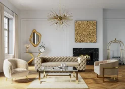 KARE Spiegel Hologram Gold 119x76cm Sale
