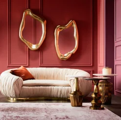 KARE Spiegel Hologram Gold 119x76cm Sale