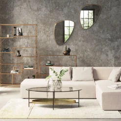 KARE Spiegel Jetset Gold 56x83cm Best