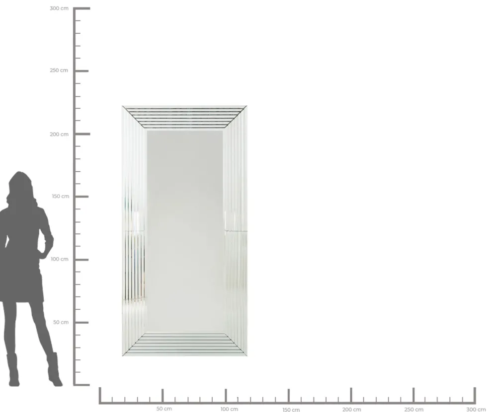 KARE Spiegel Linea 100x200cm Clearance
