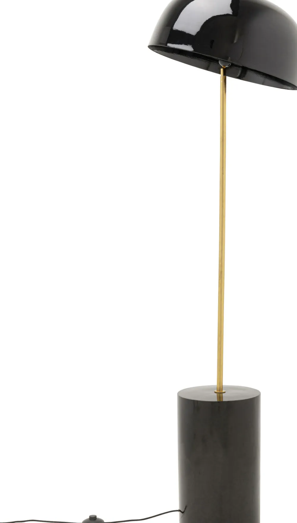 KARE Stehlampe Loungy Schwarz 160cm New