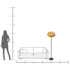 KARE Stehleuchte Aloha Whirl 160cm Outlet