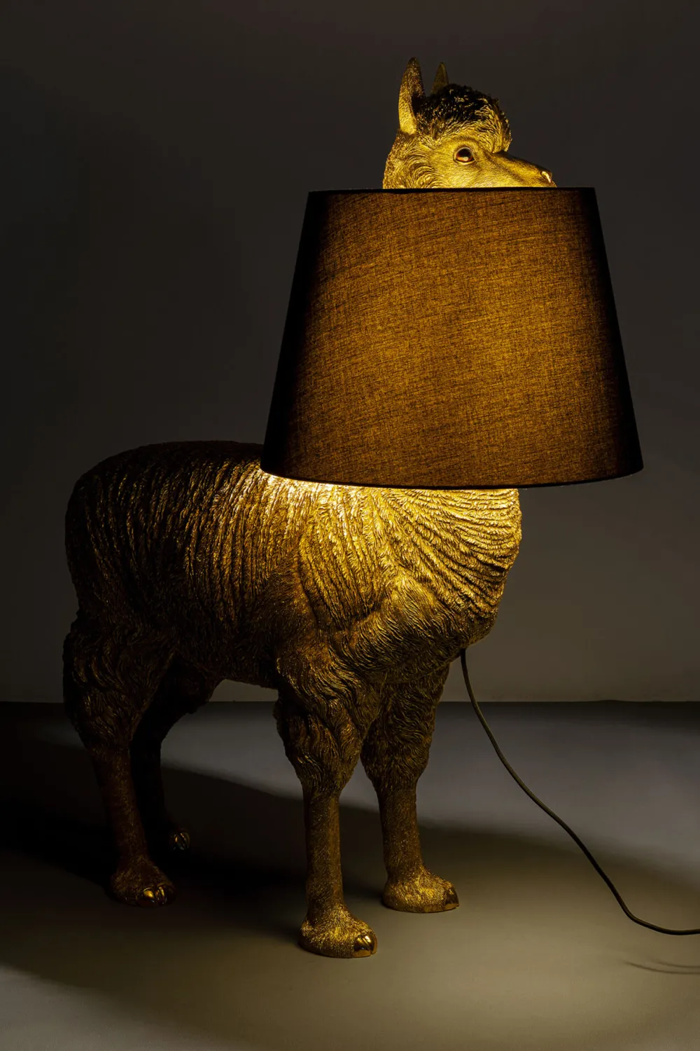 KARE Stehleuchte Alpaca Gold 108cm Sale