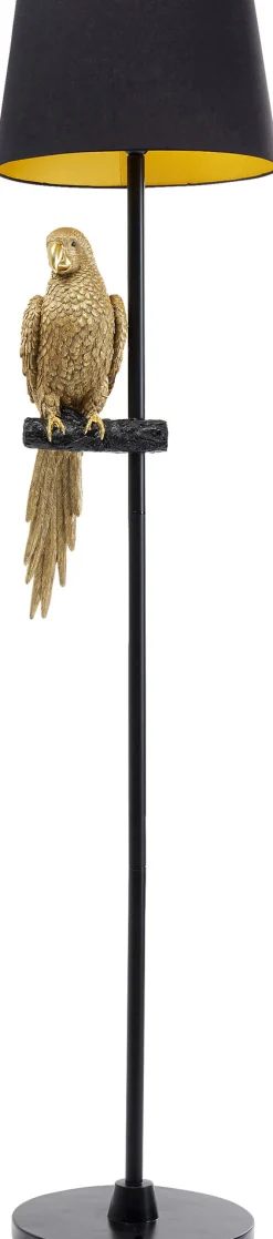 KARE Stehleuchte Animal Parrot Gold 176cm Hot