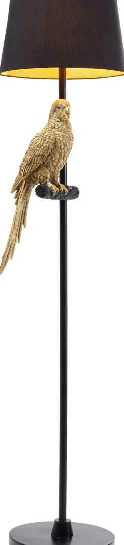 KARE Stehleuchte Animal Parrot Gold 176cm Hot