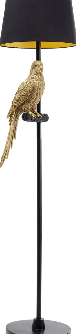 KARE Stehleuchte Animal Parrot Gold 176cm Hot