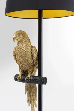 KARE Stehleuchte Animal Parrot Gold 176cm Hot