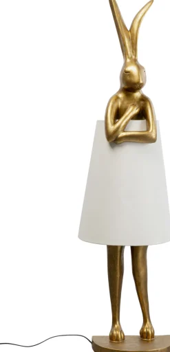 KARE Stehleuchte Animal Rabbit Gold/Weiß 150cm Online