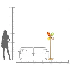 KARE Stehleuchte Balloon Dance 160cm Sale