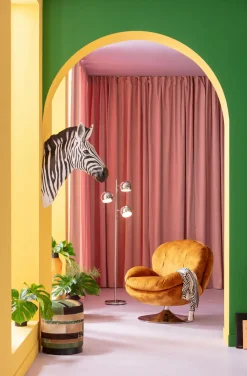 KARE Stehleuchte Calotta Chrome Outlet