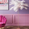 KARE Stehleuchte Feather Palm Weiß 165cm Hot