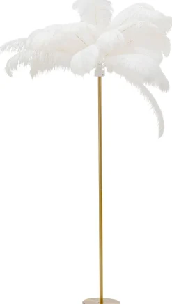 KARE Stehleuchte Feather Palm Weiß 165cm Hot