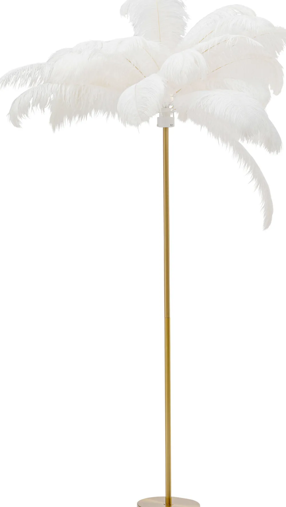 KARE Stehleuchte Feather Palm Weiß 165cm Hot