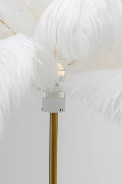 KARE Stehleuchte Feather Palm Weiß 165cm Hot