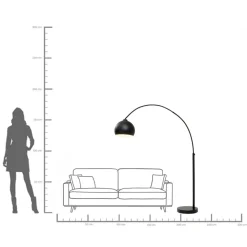 KARE Stehleuchte Lounge Small Deal Eco Matt Schwarz 175 Clearance