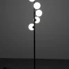 KARE Stehleuchte Scala Balls Milky Schwarz 160cm Clearance