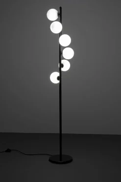 KARE Stehleuchte Scala Balls Milky Schwarz 160cm Clearance