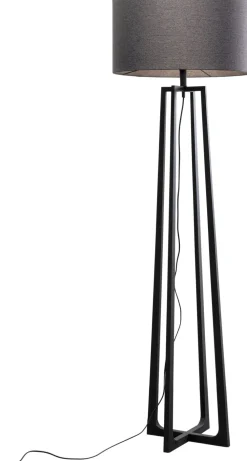 KARE Stehleuchte Timon Schwarz 160cm Discount