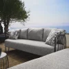 KARE Stern Lounge-Sofa ILA Alu schwarz / Melange grau Sale