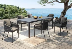 KARE Stuhl Cyprus Grau Outlet