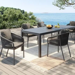 KARE Stuhl Cyprus Grau Outlet