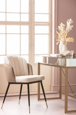 KARE Stuhl Hojas Beige Discount