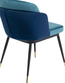 KARE Stuhl Hojas Blau Sale