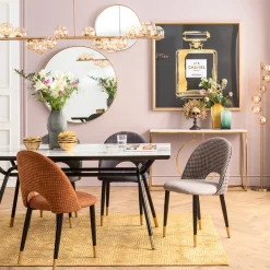 KARE Stuhl Hudson Beige Hot