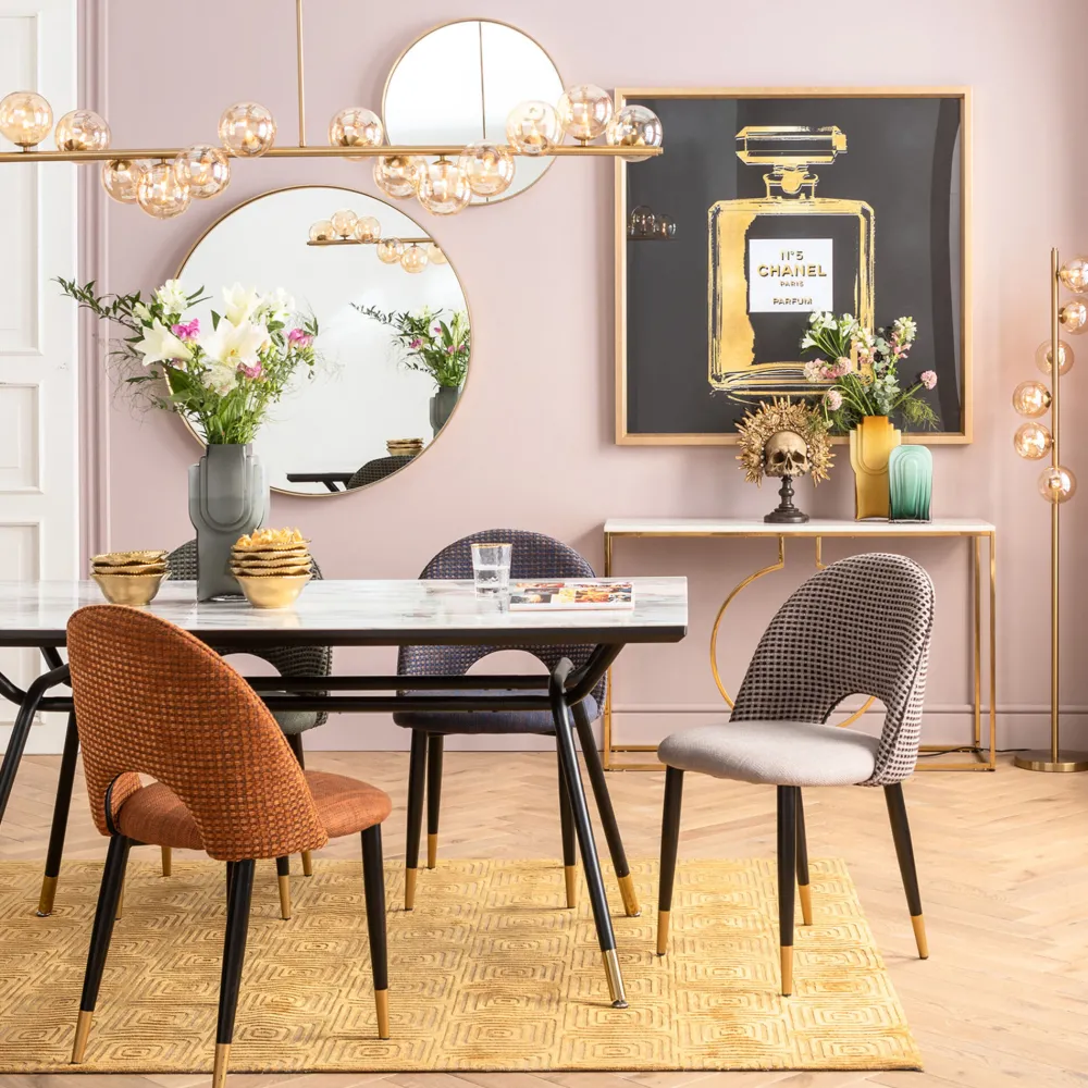 KARE Stuhl Hudson Beige Hot