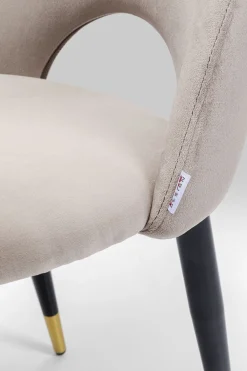 KARE Stuhl Iris Velvet Beige Hot