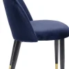 KARE Stuhl Iris Velvet Blau (2/Set) New