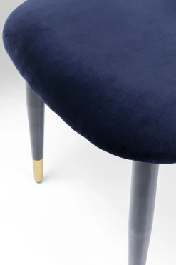 KARE Stuhl Iris Velvet Blau (2/Set) New