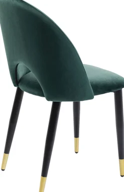 KARE Stuhl Iris Velvet Grün Best