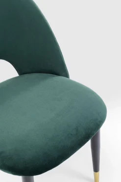 KARE Stuhl Iris Velvet Grün Best