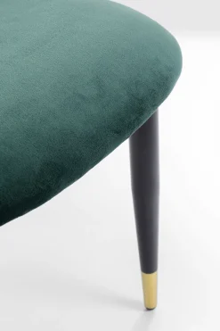KARE Stuhl Iris Velvet Grün Best